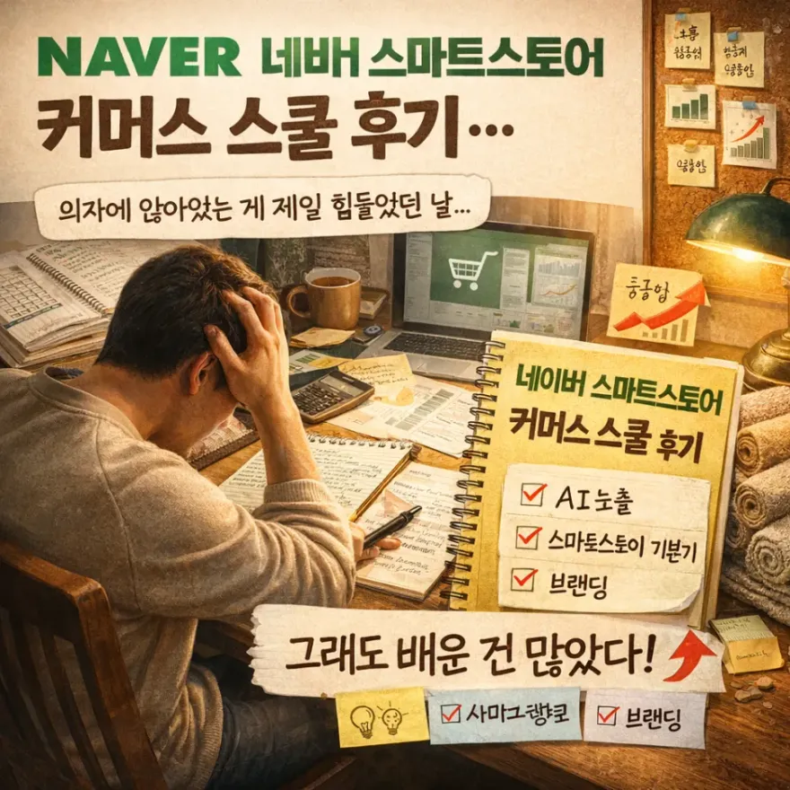 스마트 스토어 강의 후기: 커머스 스쿨 수업 내용 총정리 — 사진 1