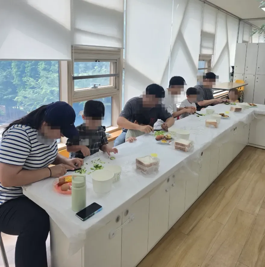시흥시 아빠와 함께하는 에그샌드위치 만들기 원데이 클래스 — 사진 3