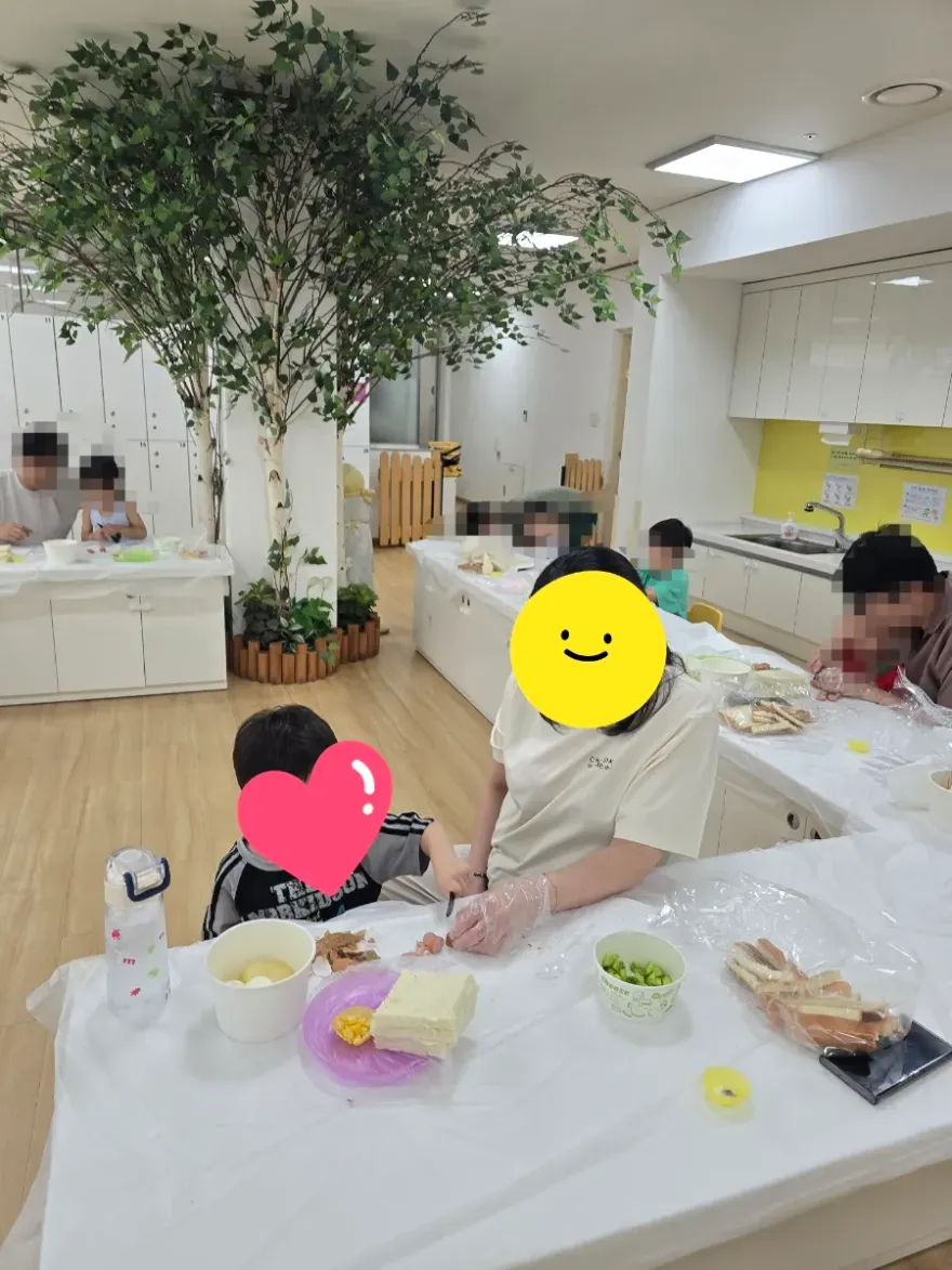 시흥시 아빠와 함께하는 에그샌드위치 만들기 원데이 클래스 — 사진 5