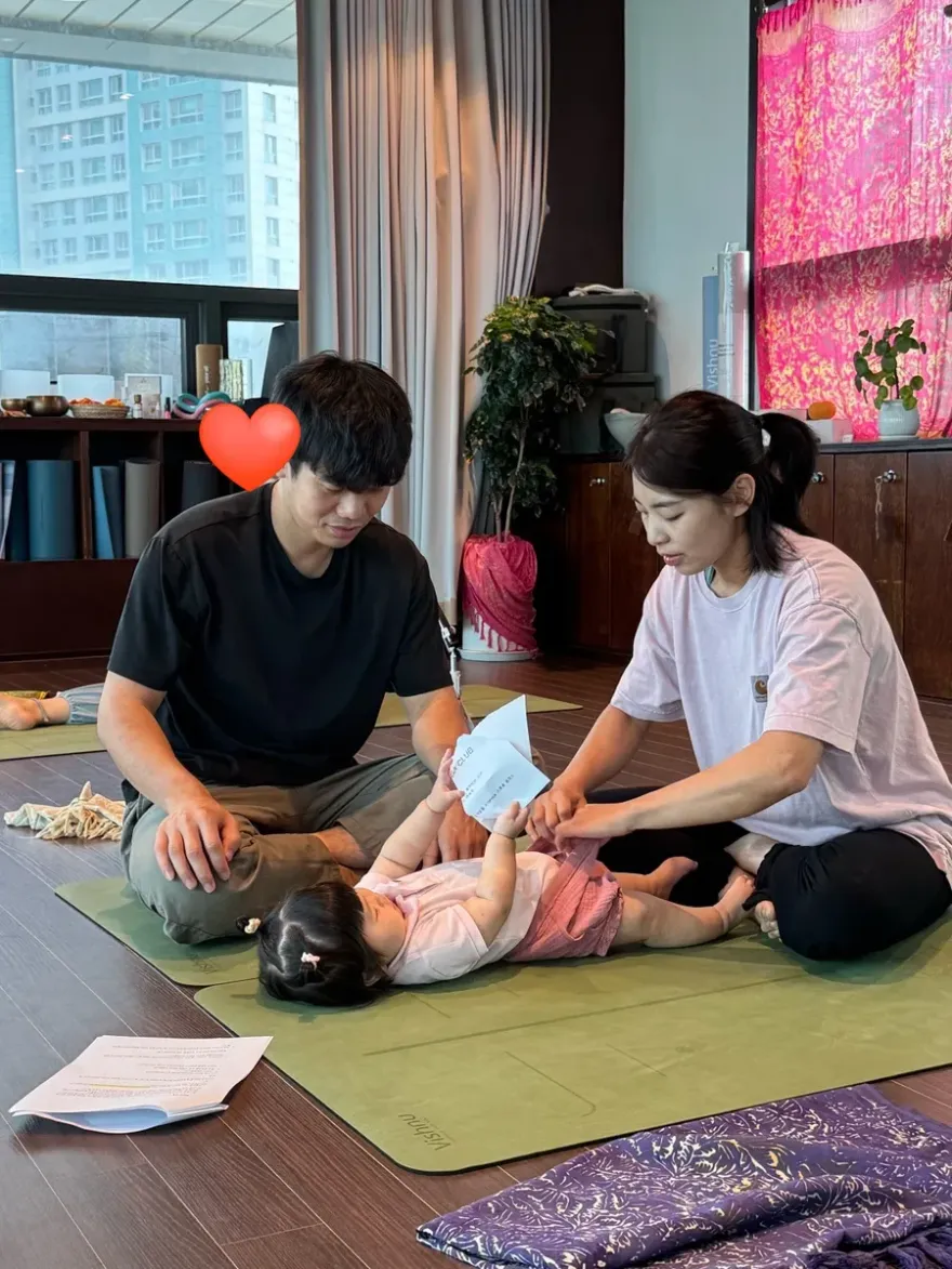 상왕십리 베이비요가 원데이 클래스 후기: 아기와 함께 힐링 — 사진 8