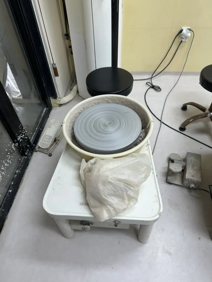 인천 송도 도자기 공방, 아이 손발 도장 접시 체험 후기 — 사진 5